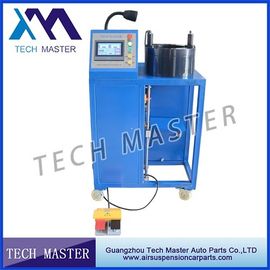 Máquina que prensa L850*W900*H1300mm, 0.05m m Acurracy de la manguera hidráulica manual azul